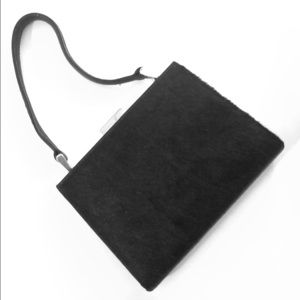 EUC A Vittadini Horse Hair Clutch Purse Bag